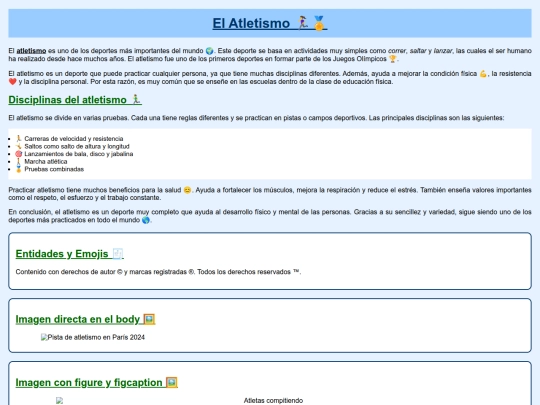 ATLETISMO screenshot