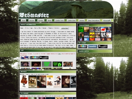 webmaster screenshot