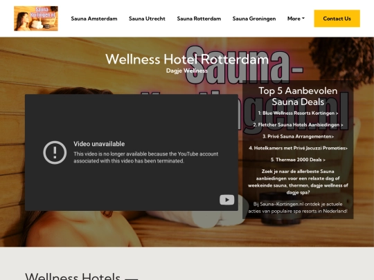 Wellness-Hotel-Rotterdam screenshot