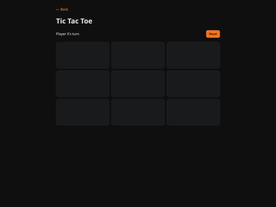 game-center/tic-tac-toe screenshot