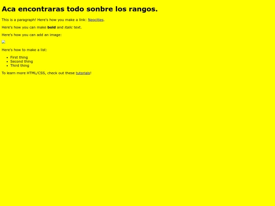 Rangos screenshot
