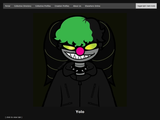profiles/yolo screenshot