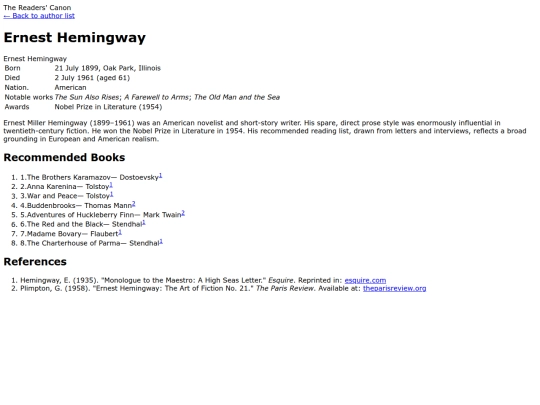 hemingway screenshot