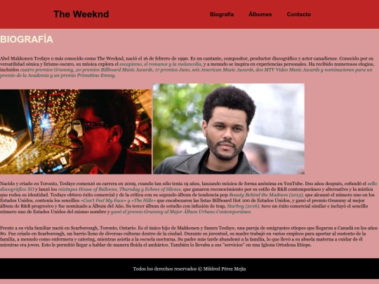 biografia screenshot