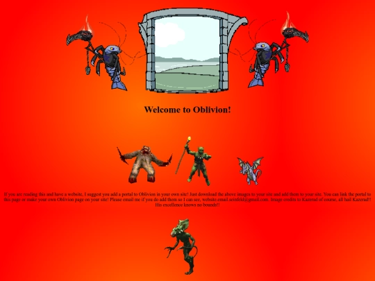 oblivion screenshot