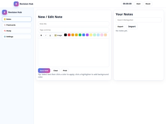 revise screenshot