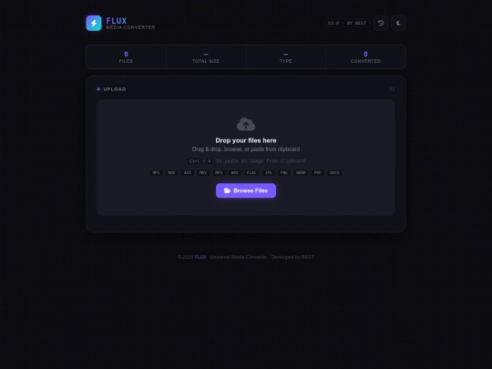 Project/Media Converter/Media kit screenshot