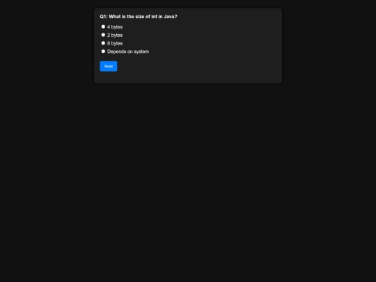 Project/Online Examination Portal/exam screenshot