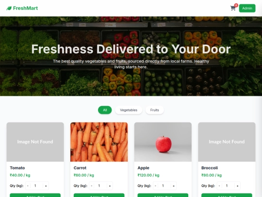 Project/Veggies & Fruits screenshot