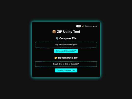 Project/Web ZIP Utility screenshot