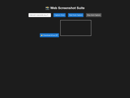 Project/Web-Based Screenshot Tool screenshot