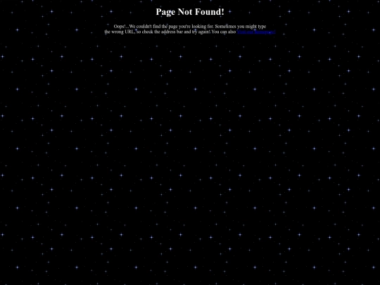 not_found screenshot