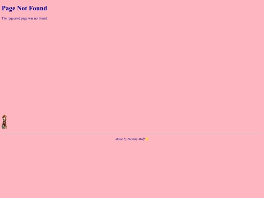 not_found screenshot