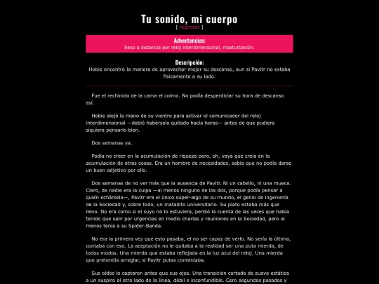 Fanfics/GP/tusonidomicuerpo screenshot