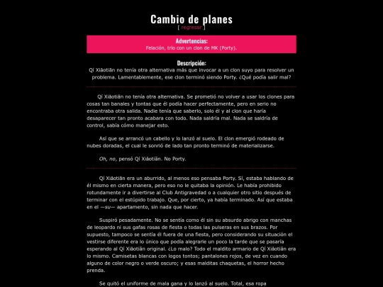Fanfics/SN/cambiodeplanes screenshot