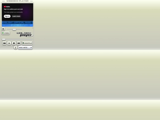 webdeck-player screenshot