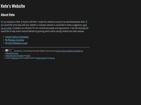 index screenshot