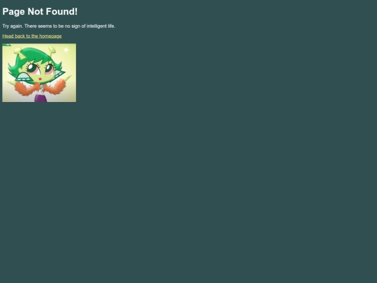 not_found screenshot