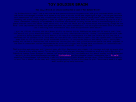 toysoldierbrain screenshot