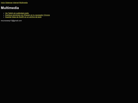 multimedia screenshot