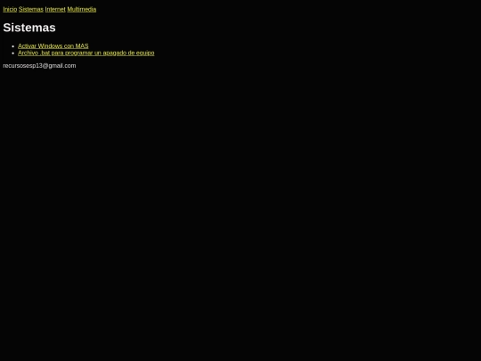 sistemas screenshot