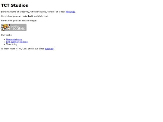 index screenshot