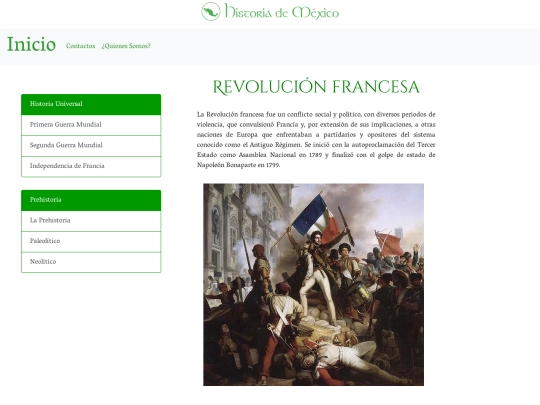 proyecto/Paginas/IndependenciaFrancia screenshot