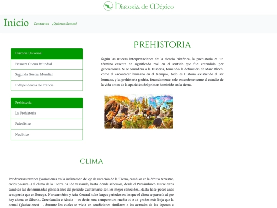 proyecto/Paginas/Paleolítico screenshot