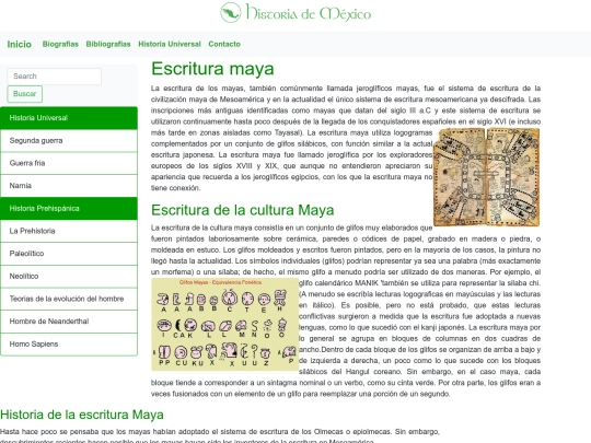 pruebaBueno/Paginas/EscrituraMaya screenshot