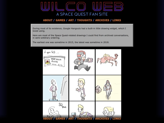 wilcoweb/archives/hangouts screenshot