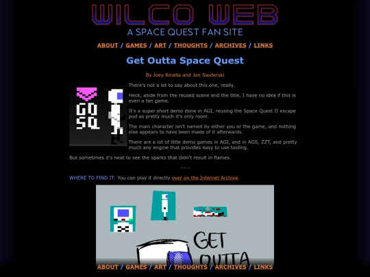 wilcoweb/games/fan-gosq screenshot
