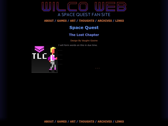 wilcoweb/games/fan-tlc screenshot