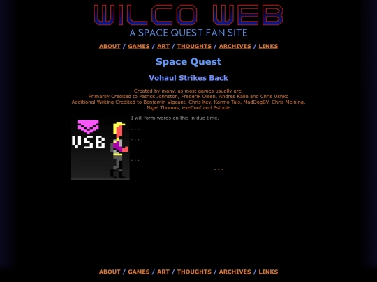wilcoweb/games/fan-vsb screenshot