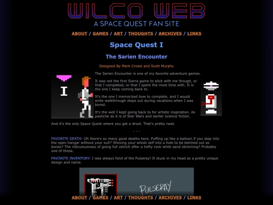 wilcoweb/games/sq1 screenshot