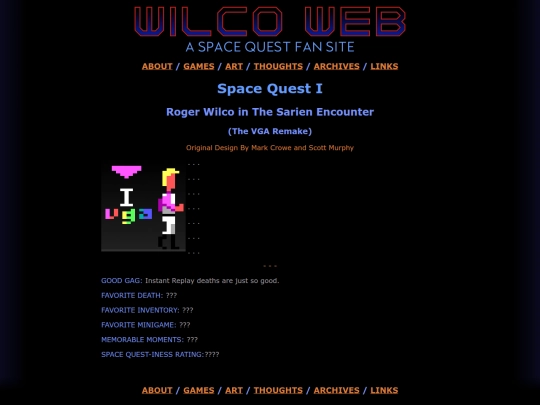 wilcoweb/games/sq1vga screenshot