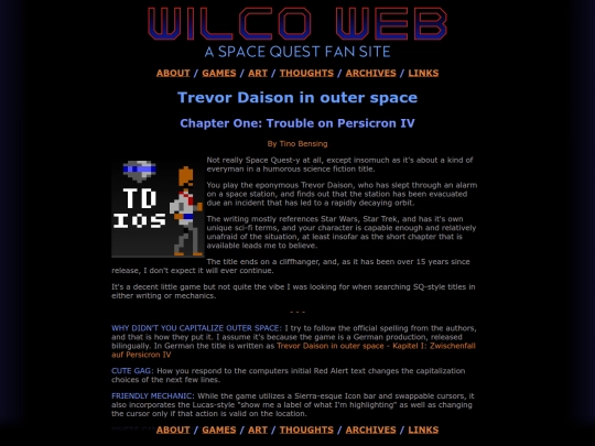 wilcoweb/games/tdios screenshot