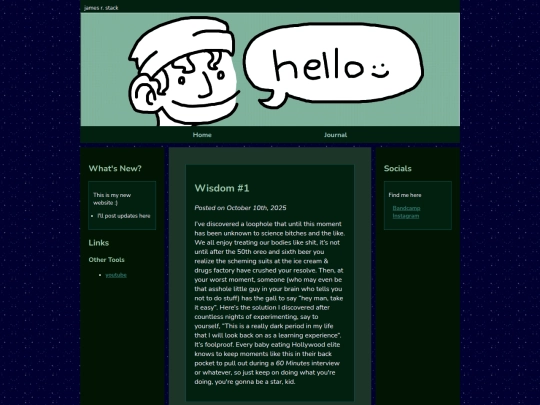 wisdom screenshot