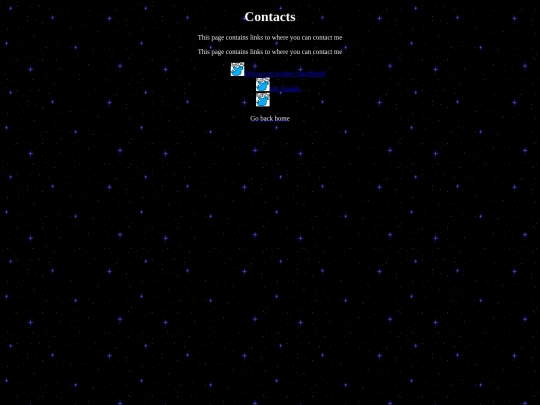 Contacts screenshot