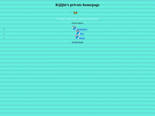 Homepage screenshot