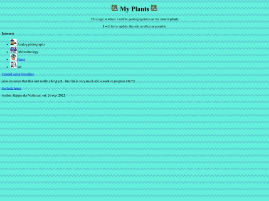 myplants screenshot