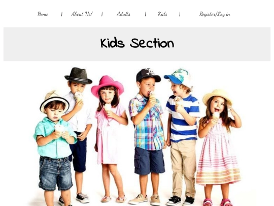 Kids screenshot
