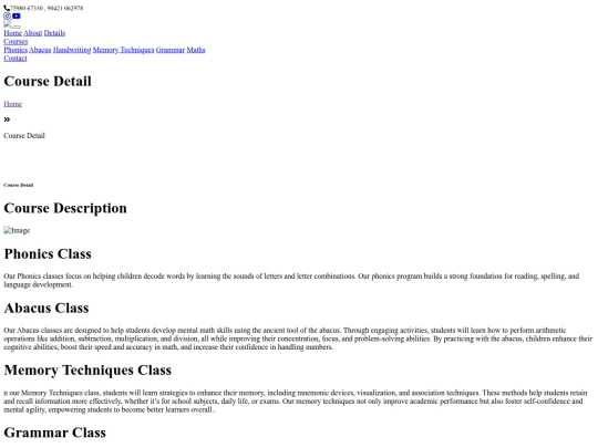 iBrain/html/detail screenshot