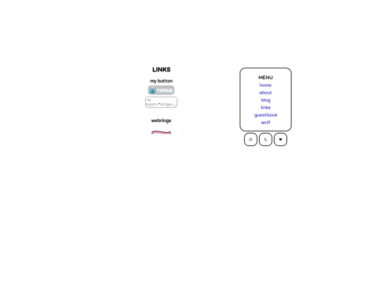 links screenshot