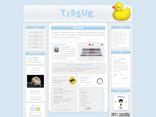 tissue screenshot