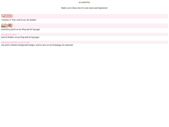 credits screenshot