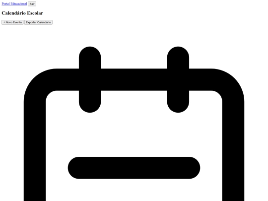 sistema-escolar/calendario screenshot