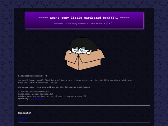 index screenshot