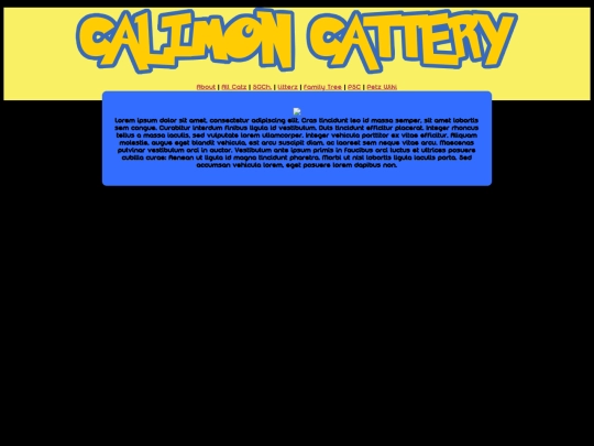 all-catz/0. template screenshot