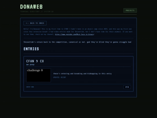CFAN9 screenshot