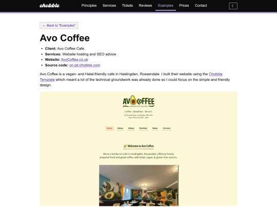 examples/avo-coffee screenshot